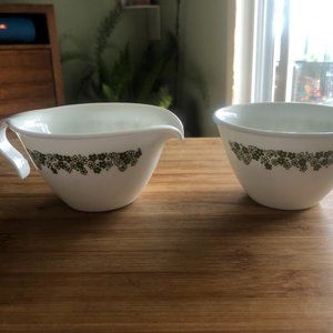 Corelle Cream and Sugar Set